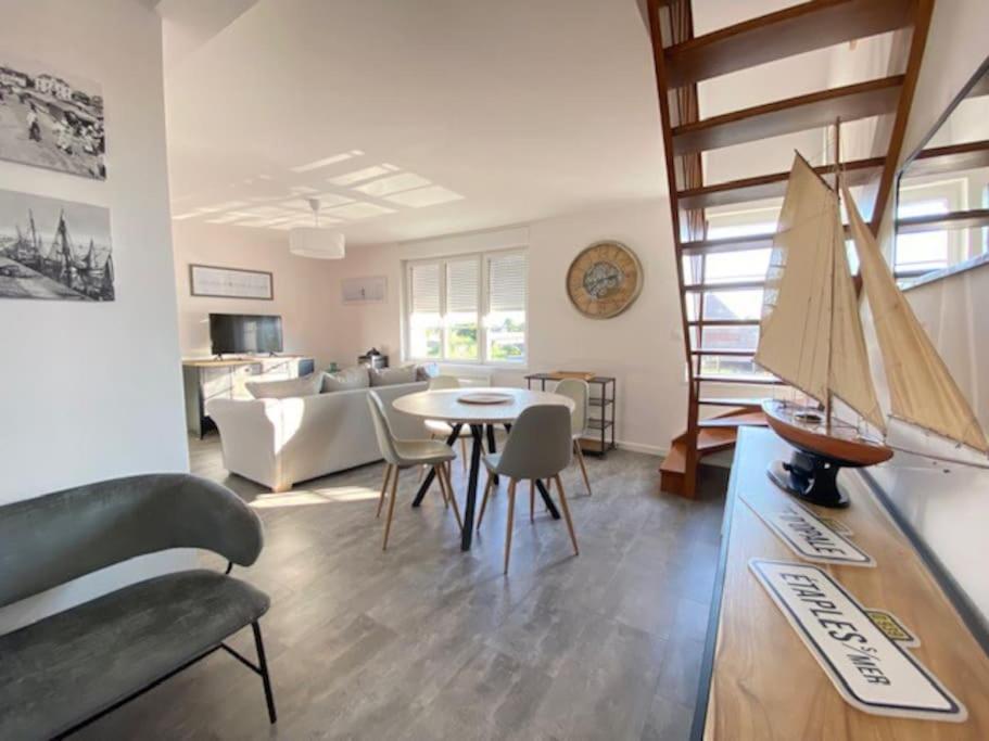 La Capitainerie Beau Duplex Face Port De Plaisance Διαμέρισμα Étaples Εξωτερικό φωτογραφία